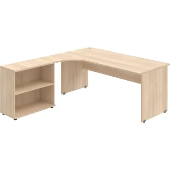 Psací stůl GE 1800 H P – Sestava pravá 180 cm - Akát , Akát