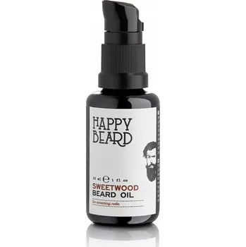 Péče o vousy Olej na vousy Happy Beard Sweetwood beard oil