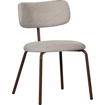 Jídelní židle WOOOD Krémově bílá čalouněná jídelní židle Trian