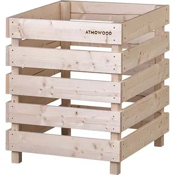 Kompostér Dřevěný kompostér 60 x 60 x 70 cm