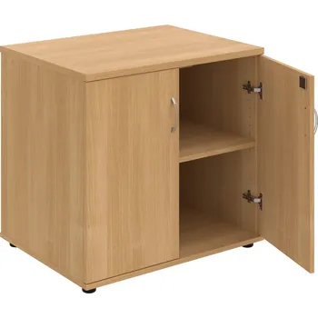 SPZ 80 60 N – Skříňka ke stolu, zavřená, š. 80 cm, léta napříč - Dub , Dub , USN – Hobis