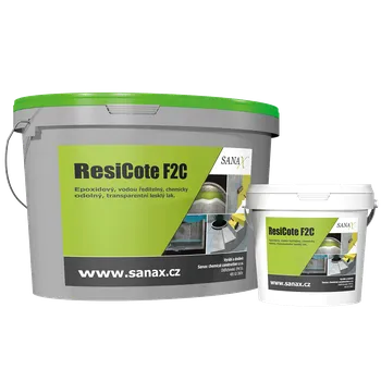 barva a nátěr na dřevo Epoxidový lesklý lak na vodní bázi | ResiCote F2C - 3kg