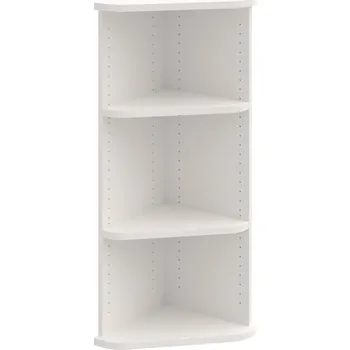 Policová skříň SR 3 – Skříň vnější roh 115,2 × 40 cm - Bílá