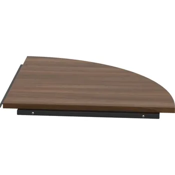 Psací stůl CP 900 P – Stůl spojovací pravý - Ořech , Černý kov