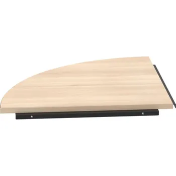 Psací stůl CP 900 L – Stůl spojovací levý - Akát , Černý kov