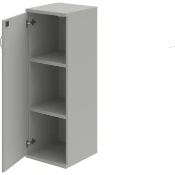 Policová skříň SZ 3 40 01 L – Skříň policová dvéřová 115,2 × 40 cm - Šedá , Šedá , USN – Hobis