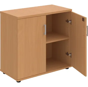 SPZ 80 40 – Skříňka ke stolu, zavřená, š. 80 cm - Buk , Buk , USH – hranatá