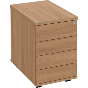 Zásuvkový kontejner K 34 C PTO P – Kontejner, 4 zásuvky, cent. zamykání, bezúchytkové otevírání, léta podél, hl. 60 cm - Višeň , Višeň