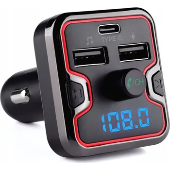AUTOMOBILOVÝ FM TRANSMITTER VORDON TB-155 BLUETOOTH