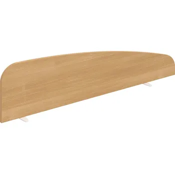 PA 1800 S – Paraván na desku 175 cm - Dub , Černý kov