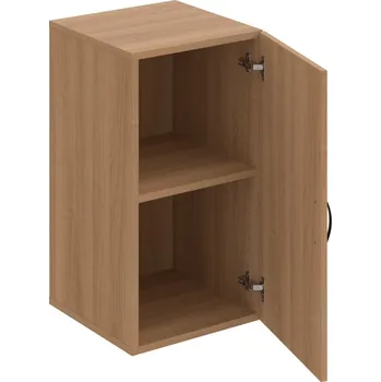 Policová skříň D 2 40 01 – Skříň policová dvéřová 74 × 40 cm - Višeň , Višeň , UCO – černá