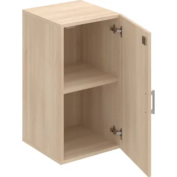 Policová skříň DZ 2 40 01 – Skříň policová dvéřová 74 × 40 cm - Akát , Akát , USH – hranatá