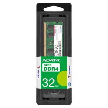 Operační paměť ADATA 32 GB DDR4 3200MHz SO-DIMM pro notebooky