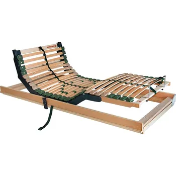 Postelový rošt Portoflex Motor flat Kombi P pravý – Rošt lamelový polohovací motorový s bezšňůrovým ovládáním - 140 , 200