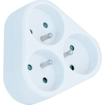 rozbočovací zásuvka VELAMP zásuvková roztrojka TRIPLITE