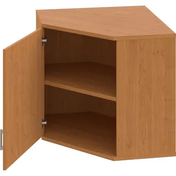 Policová skříň SRV 2 01 L H – Skříň vnitřní roh levá 76,8 cm - Olše , Olše , USH – hranatá