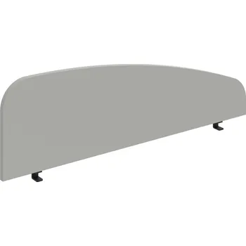 PA 1400 H – Paraván na hranu 135 cm - Šedá , Černý kov