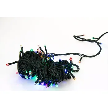 Vánoční dekorace LED světýlka - barevné - 50 m - 500 LED diod
