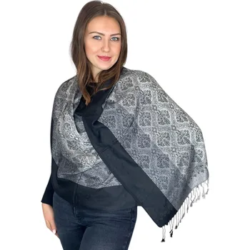 Šála Šál Pašmína - Celestine - Černá