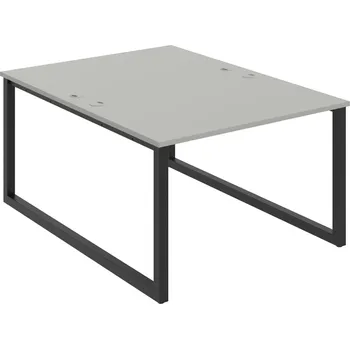 Psací stůl USD O 1200 – Stůl pracovní 120 × 160 cm - Šedá , Černý kov