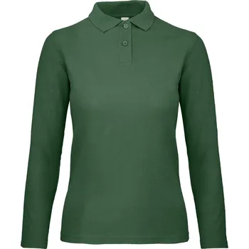 Dámské tričko O09•B&amp;C ID.001 LSL /women B&amp;C zelená 3262713