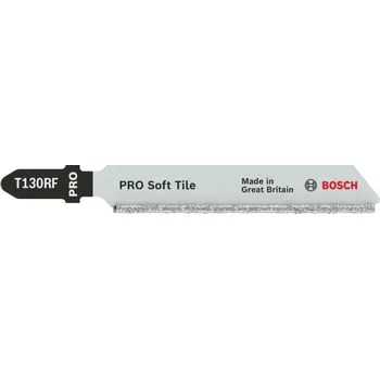 Pilový plátek BOSCH Pilový plátek pro přímočaré pily PRO Soft Tile T130RF, 83&nbsp;mm, 2&nbsp;ks 2608665259 free_store_pickup