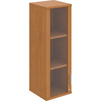 Policová skříň SZ 3 40 02 L H – Skříň policová dvéřová 115,2 × 40 cm - Olše , Olše , USH – hranatá