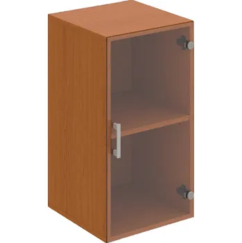 Policová skříň D 2 40 02 – Skříň policová dvéřová 74 × 40 cm - Čiré , Třešeň , USH – hranatá