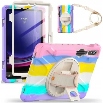 Pouzdro na mobilní telefon ODOLNÉ PANCÉŘOVÉ POUZDRO PRO SAMSUNG GALAXY TAB S9 / S8 / S7 S POPRUHEM PŘES RAMENO