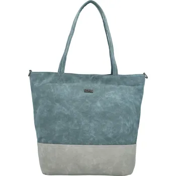 Kabelka Trendy dámská koženková kabelka na rameno Jigme, světle modrá