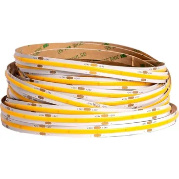 LED páska Extradlouhý COB LED pásek 10Wm 24V bez krytí IP20 až 15m v kuse - Teplá bílá - LED Solution - 191452 - 191452