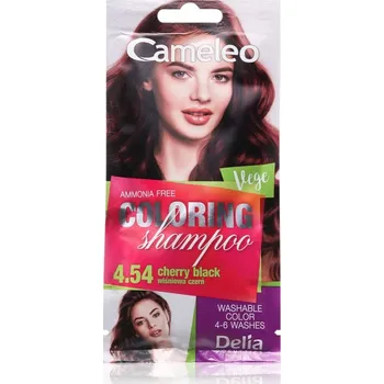Šampon Delia Cosmetics Cameleo Coloring Shampoo tónovací šampon na vlasy odstín 4.54 Cherry Black 40 ml