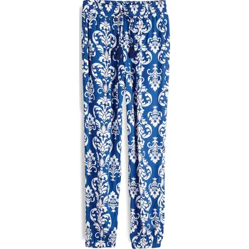 Dámské oblečení GATE Viskózové harem kalhoty s potiskem 36 225-1358/75