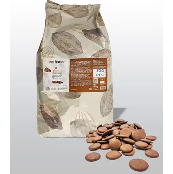 Čokoláda Čokoláda Agricacao Akan Blend Ghana/Libérie 38% mléčná, pecky 5 kg/sáček