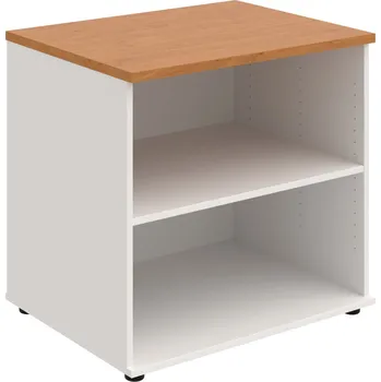 SP 80 60 N – Skříňka ke stolu, otevřená, š. 80 cm, léta napříč - Olše , Bílá