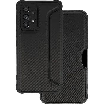 Pouzdro na mobilní telefon Knížkové pouzdro Razor Carbon pro Samsung Galaxy A36 5G černé