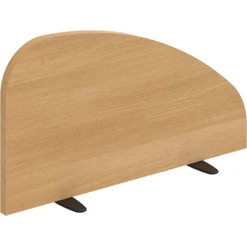 PA 800 S – Paraván na desku 75 cm - Dub , Černý kov