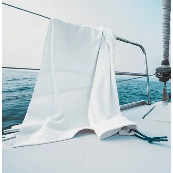 Prostěradlo Sportovní Cestovní Ručník 500g SE ŠŇŮRKOU 70x140 Bavlna OL500 BÍLÝ