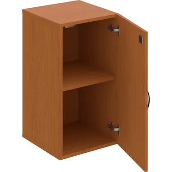 Policová skříň DZ 2 40 01 – Skříň policová dvéřová 74 × 40 cm - Třešeň , Třešeň , UCO – černá