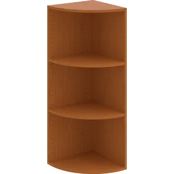 Policová skříň DR 3 P – Skříň vnější roh pravý 111 cm - Třešeň