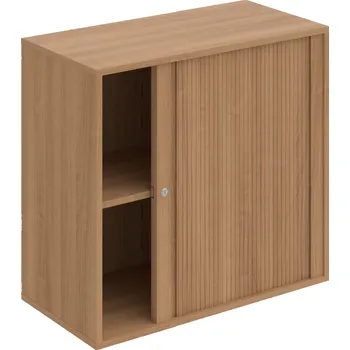 Policová skříň DZ 2 80 03 P – Skříň polic rolet pravá 74 × 80 cm - Višeň , Višeň