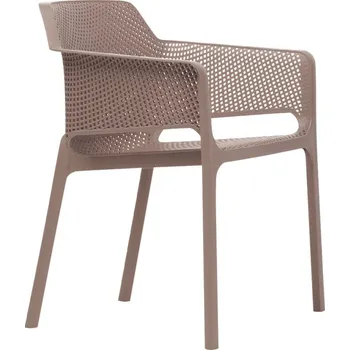 Jídelní stůl NET – plastové křesílko - polypropylen fg bianco