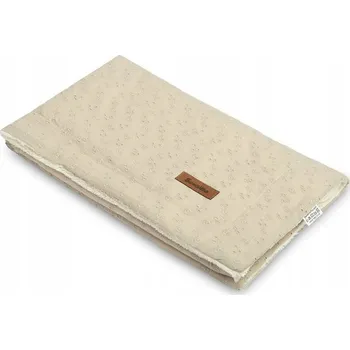 Dětská deka DVOUVRSTVÁ DEKA BAVLNA, VÝŠIVKA, PLYŠOVÝ LEN, 80x100 cm Sensillo