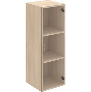 Policová skříň D 3 40 02 – Skříň policová dvéřová 111 × 40 cm - Čiré , Akát , USN – Hobis