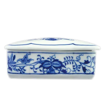 Popelník Cibulák Dóza na cigarety 11,5cm Originál Český porcelán Dubí