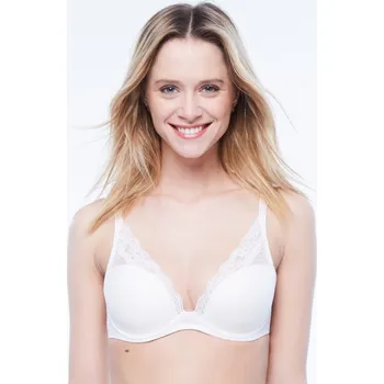 Souprava dámského spodního prádla Podprsenka PASSIONATA (5701-09), Velikost 85F, Barva smetanová