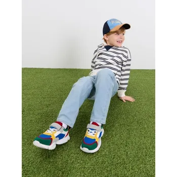 Pánské džíny Sinsay - Džíny Relaxed Tapered Fit - modrá - 228CD-05J - 228CD-05J-140