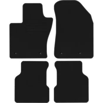 autokoberec Kobercové rohože Edecor velurové 4 ks
