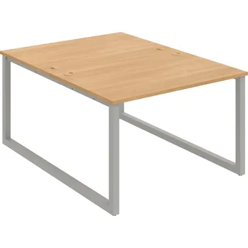 Psací stůl USD O 1200 – Stůl pracovní 120 × 160 cm - Dub , Šedý kov