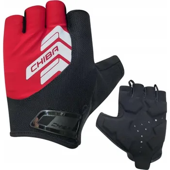 Cyklistické rukavice Cyklistické rukavice Chiba L červené